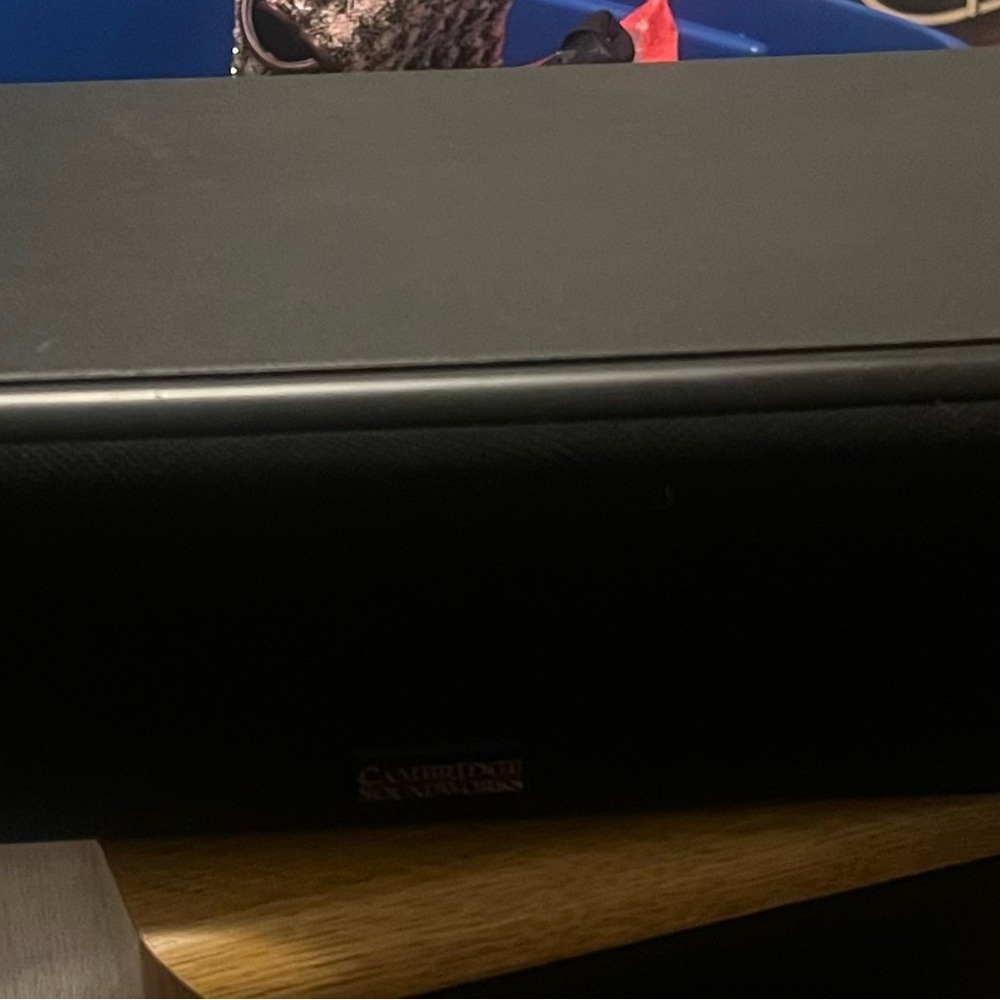 Cambridge SoundWorks Black Audio Center Channel Plus